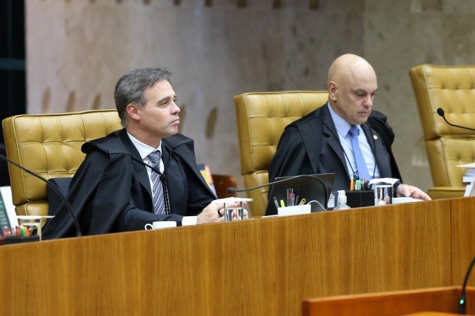 Moraes teria se irritado com investigação de Mendonça sobre mensagem de Vorcaro - (crédito: Gustavo Moreno/STF) Moraes teria se irritado com investigação de Mendonça sobre mensagem de Vorcaro - (crédito: Gustavo Moreno/STF)