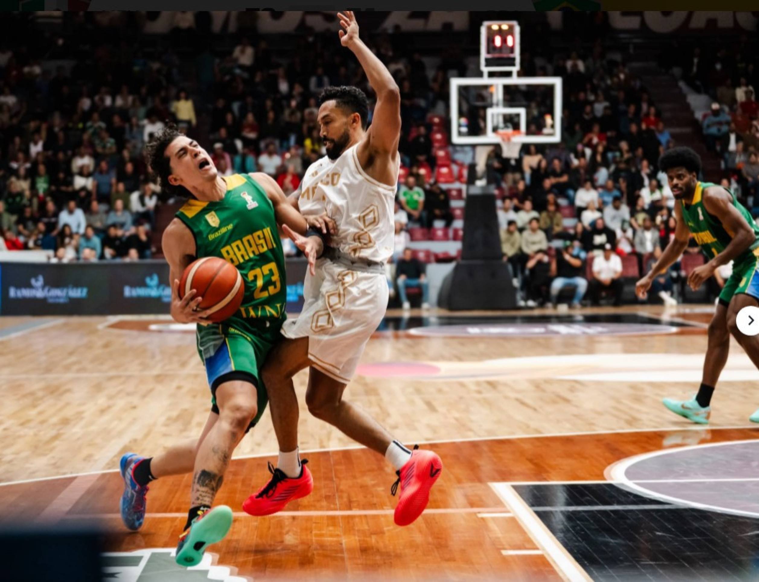 Brasil perde do México nas Eliminatórias da Copa do Mundo de Basquete