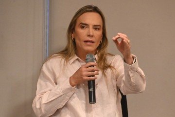 Celina Le&atilde;o mant&eacute;m lideran&ccedil;a com 32% das inten&ccedil;&otilde;es de votos -  (crédito:  Ed Alves/CB/D.A Press)