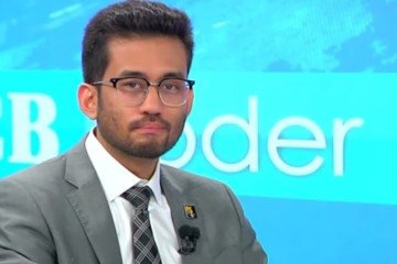 O deputado Kim Kataguiri (Missão/SP), é o entrevistado do CB.Poder Especial
- (crédito: Reprodução) O deputado Kim Kataguiri (Missão/SP), é o entrevistado do CB.Poder Especial
- (crédito: Reprodução)