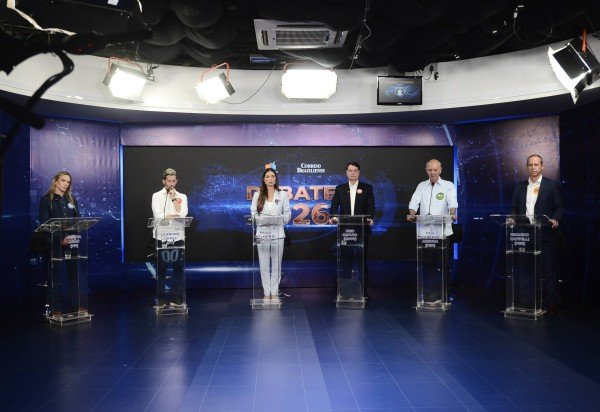  Debate no Correio. Eleições 2026 para Governador do DF. -  (crédito:         Minervino Junior/CB/D.A Press                             )