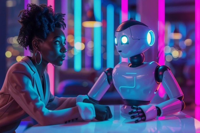 Conversa com inteligência artificial pode trazer maléficios - (crédito: Magnific) Conversa com inteligência artificial pode trazer maléficios - (crédito: Magnific)