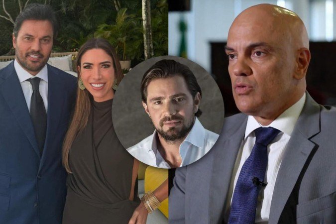 Marido de Patrícia Abravanel intermediou contato entre Moraes e Vorcaro - (crédito: Reprodução/TV Globo) Marido de Patrícia Abravanel intermediou contato entre Moraes e Vorcaro - (crédito: Reprodução/TV Globo)