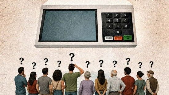 Eleitores com dúvidas sobre o processo eleitoral e as regras de votação antes das Eleições 2026 - (crédito: Arte: Maurenilson Freire) Eleitores com dúvidas sobre o processo eleitoral e as regras de votação antes das Eleições 2026 - (crédito: Arte: Maurenilson Freire)