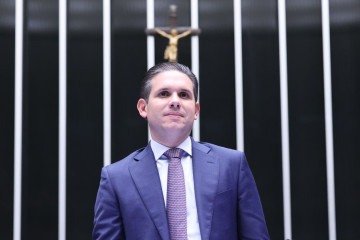 Presidente da Câmara dos Deputados, Hugo Motta (REPUBLICANOS - PB) -  (crédito: Kayo Magalhães / Câmara dos Deputados)