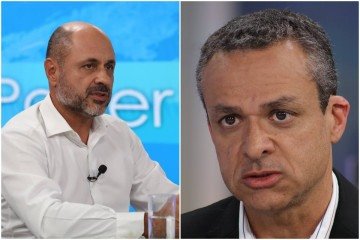 Alexandre Garcia e Carlos André Machado analisam pesquisa Correio/Opinião -  (crédito:  Davi Pereira CB/DA Press)