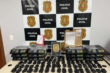 Cada um dos 60 tabletes pesava cerca de 100 gramas -  (crédito: Polícia Civl do Distrito Federal/Divulgação)