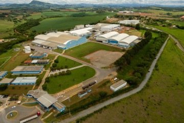 Fábrica da Yoki em Pouso Alegre (MG), uma das unidades produtivas incorporadas pelo Grupo 3corações após a conclusão da aquisição da marca. -  (crédito: Divulgação/ Yoki)