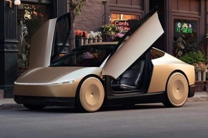 Tesla lança Cybercab, um robotáxi sem volante nem pedais