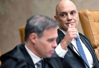 'Crise no STF se agrava': o que diz imprensa internacional sobre disputa entre Moraes e Mendonça -  (crédito: BBC Geral) -'Crise no STF se agrava': o que diz imprensa internacional sobre disputa entre Moraes e Mendonça -  (crédito: BBC Geral)
