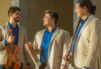 Trio Dourado Musical é atração do Sextas Musicais, da Casa Thomas Jefferson -  (crédito: Divulgação) -Trio Dourado Musical é atração do Sextas Musicais, da Casa Thomas Jefferson -  (crédito: Divulgação)