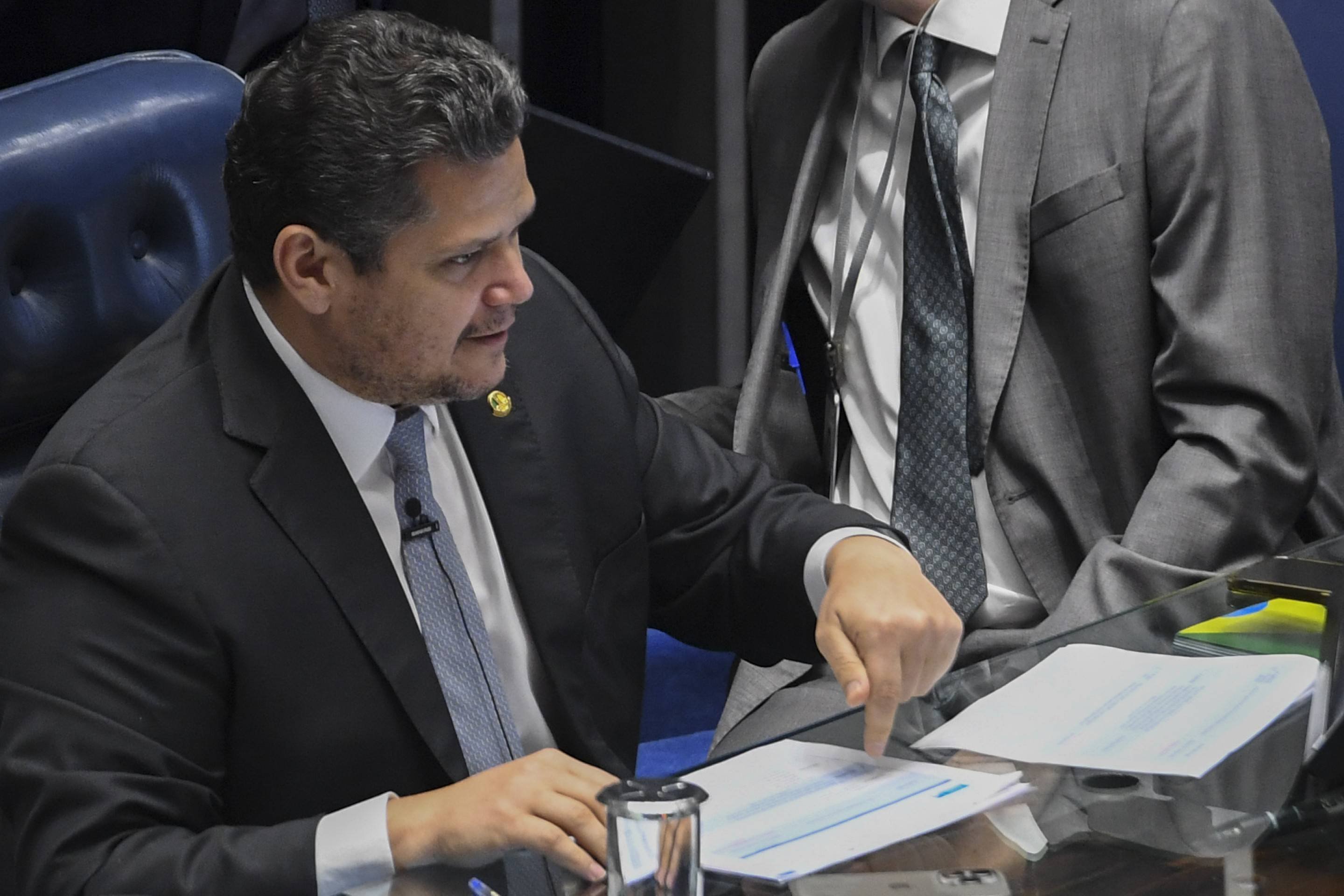 Presidente do Senado Davi Alcolumbre (União-AP) -  (crédito: Jonas Pereira/Agência Senado)