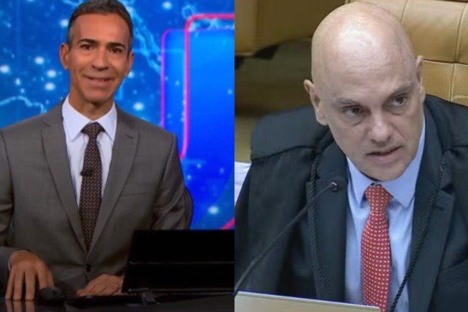 Jornal Nacional aponta 'retaliação' de Moraes contra Mendonça - (crédito: Reprodução/TV Globo) Jornal Nacional aponta 'retaliação' de Moraes contra Mendonça - (crédito: Reprodução/TV Globo)