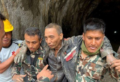 AFP PHOTO / Nepal Army Facebook Page -  (crédito:  AFP)