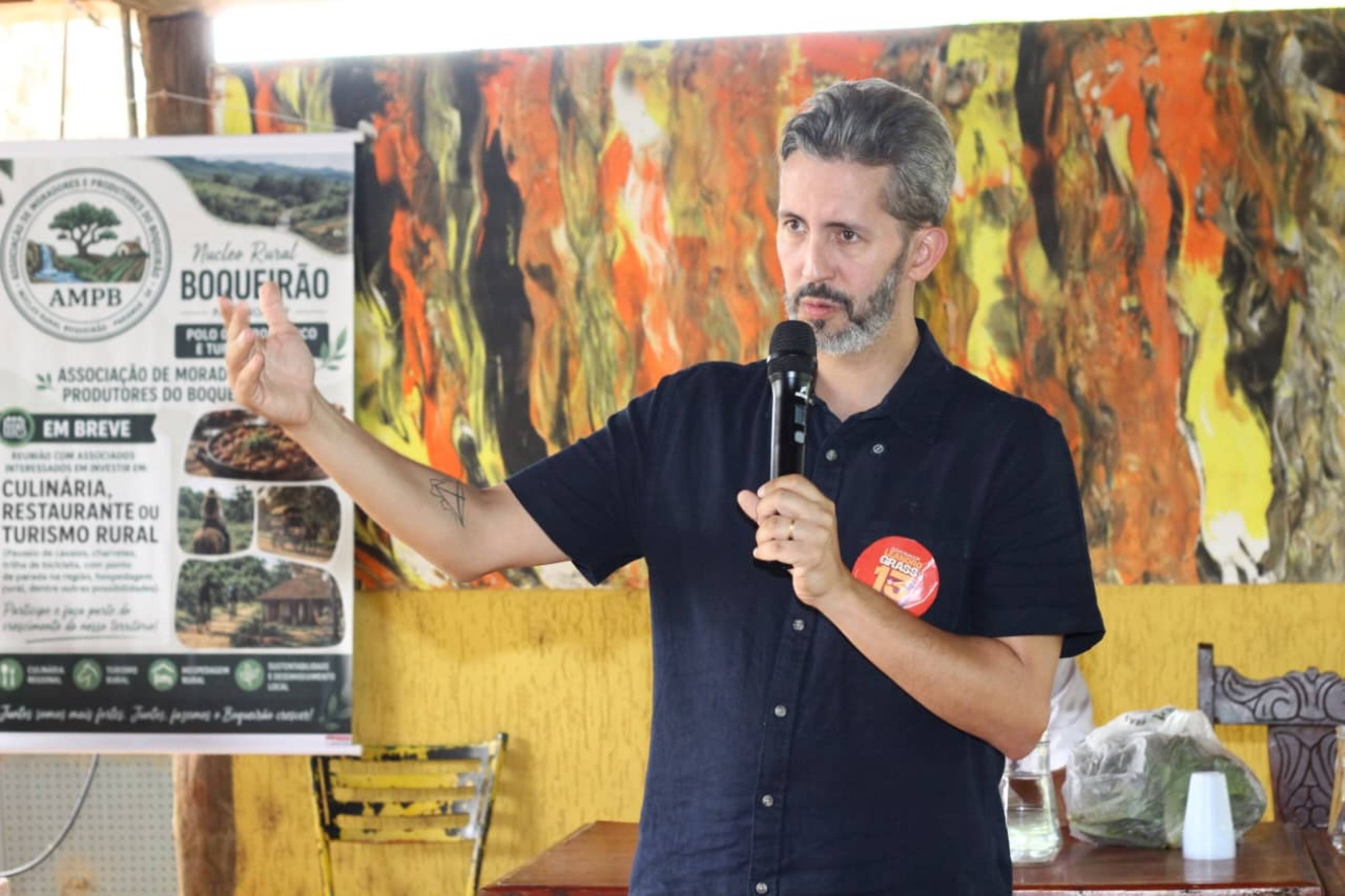 Grass promete criar Parque da Serrinha e combater grilagem no DF