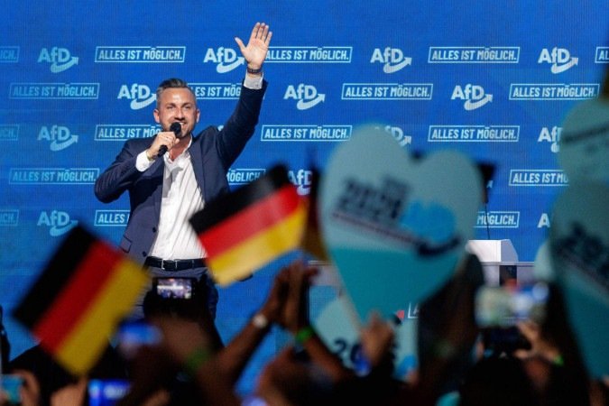 Esses apoiadores do AfD acreditam que seu partido salvará a Alemanha - (crédito: Reuters) Esses apoiadores do AfD acreditam que seu partido salvará a Alemanha - (crédito: Reuters)