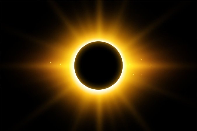 Eclipse solar terá mais de 6 minutos de escuridão durante o dia - (crédito: Magnific) Eclipse solar terá mais de 6 minutos de escuridão durante o dia - (crédito: Magnific)