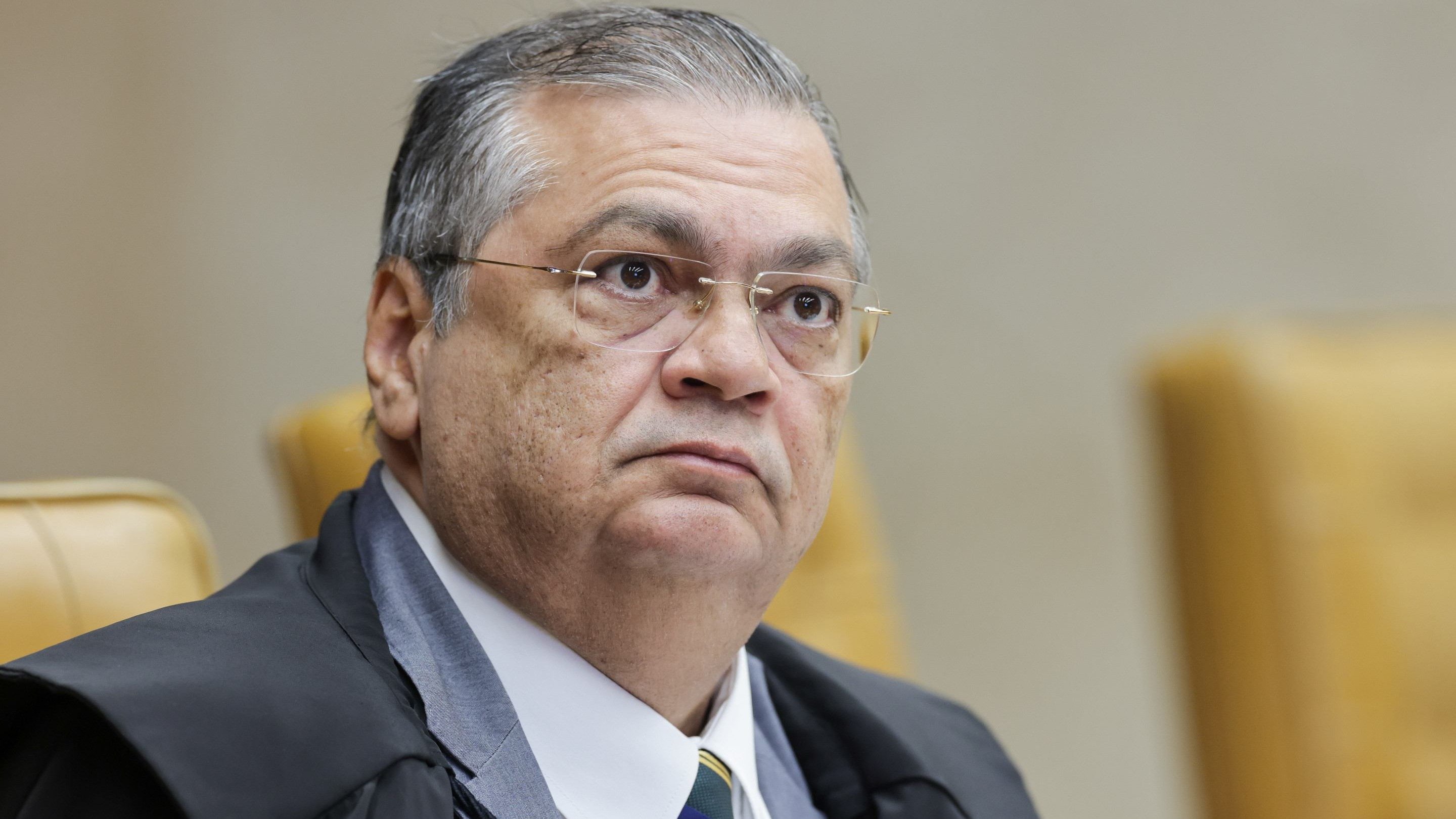 Ministro Fl&aacute;vio Dino defende a tramita&ccedil;&atilde;o de inqu&eacute;ritos criminais e critica o encerramento por prazos longos -  (crédito: Rosinei Coutinho/STF)