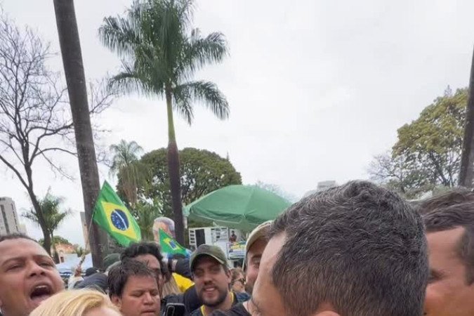 Cleitinho esteve presente em manifestação realizada na capital mineira