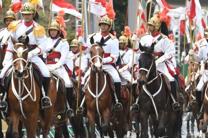 Desfile de 7 de setembro de 2026 - (crédito: Marcelo Ferreira CB/D.A Press) Desfile de 7 de setembro de 2026 - (crédito: Marcelo Ferreira CB/D.A Press)