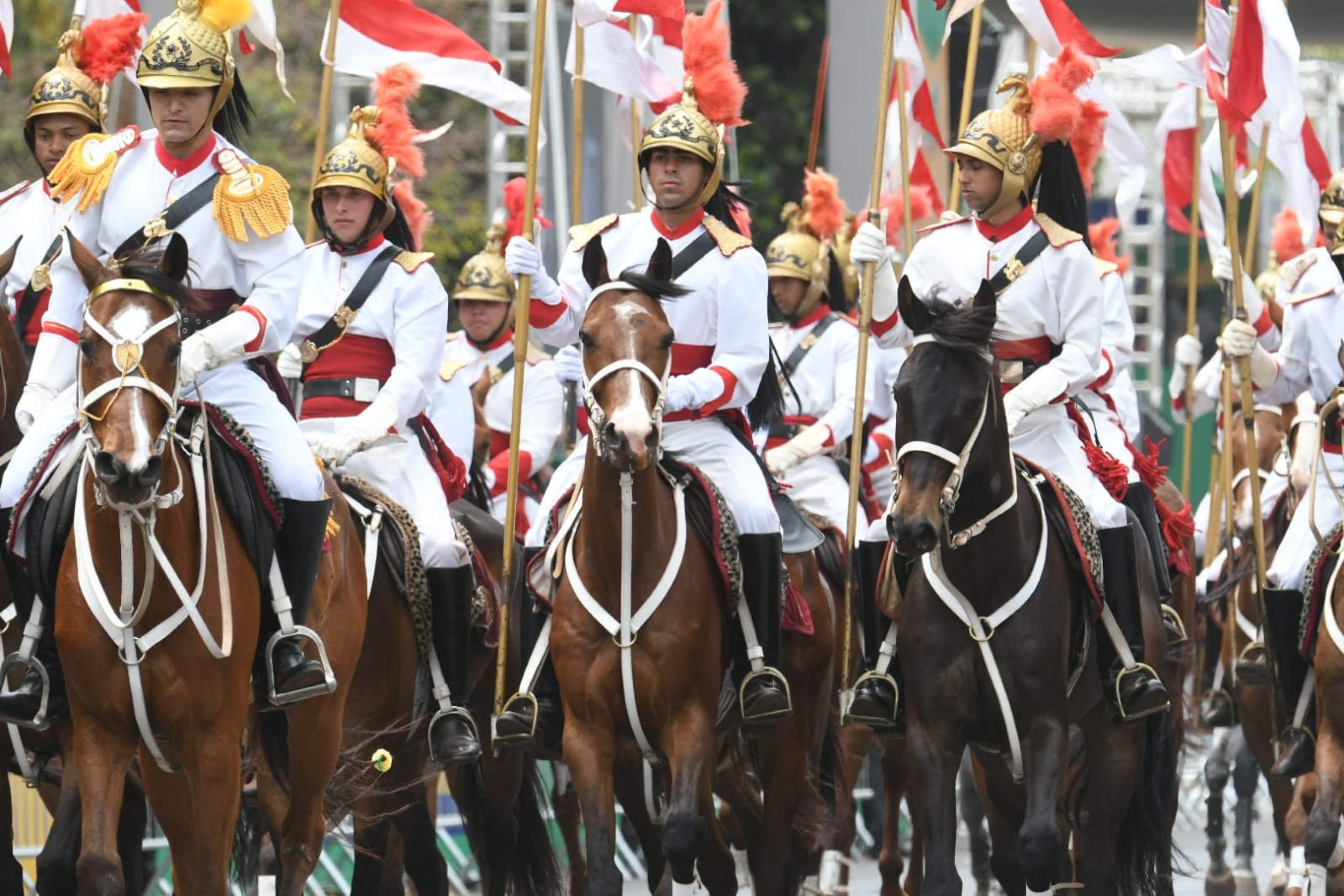 Desfile destaca soberania e união nacional na Esplanada
