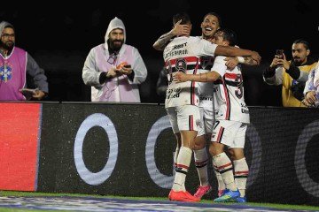 São Paulo emendou duas vitórias seguidas no Brasileirão e foca na Sul-Americana
     -  (crédito: Paulo Pinto / São Paulo FC)