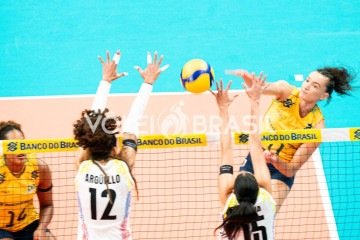 Gabi voltou a jogar pela Seleção e foi importante para passar confiança às estreantes do Brasil - (crédito: Mauricio Val/FV Imagem/CBV) Gabi voltou a jogar pela Seleção e foi importante para passar confiança às estreantes do Brasil - (crédito: Mauricio Val/FV Imagem/CBV)