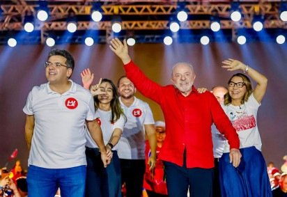 Lula com comício em Teresina, no Piauí -  (crédito:  Foto: Ricardo Stuckert.) -Lula com comício em Teresina, no Piauí -  (crédito:  Foto: Ricardo Stuckert.)
