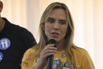 Celina afirma que garante mais apoio e concurso para Fisco
- (crédito: Marcelo Ferreira/CB/DA Press) Celina afirma que garante mais apoio e concurso para Fisco
- (crédito: Marcelo Ferreira/CB/DA Press)