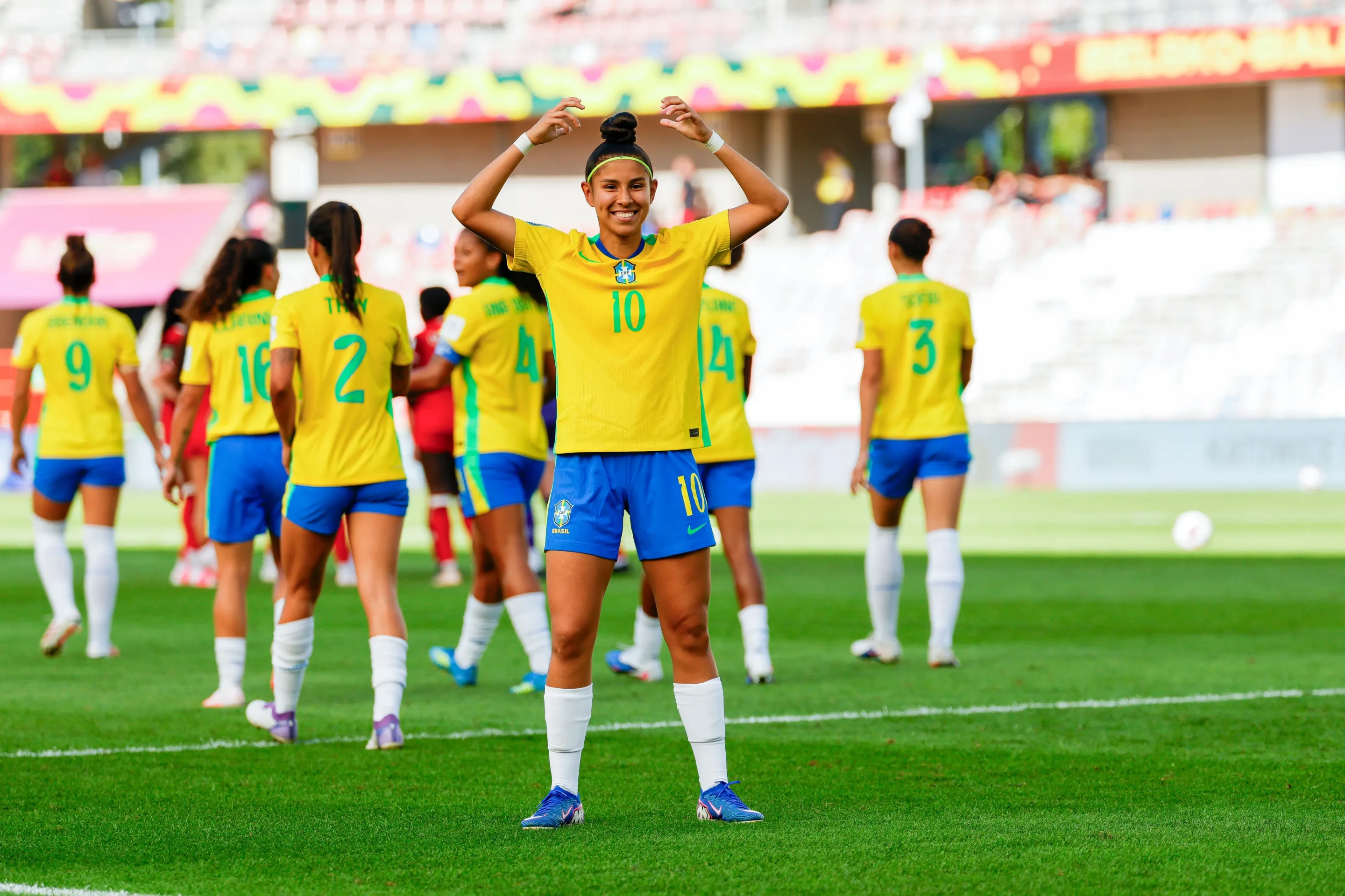 Talentos do DF impulsionam o Brasil na Copa do Mundo Feminina Sub-20