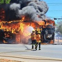 O &ocirc;nibus vinha de Alagoas com 25 passageiros e dois motoristas -  (crédito: Divulga&ccedil;&atilde;o)