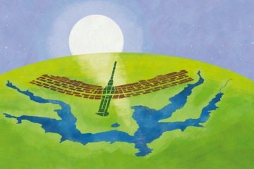Livro reúne como temas a construção da capital, JK, as famílias que viveram onde hoje existem águas, o Cerrado, a literatura e a Brasília de agora -  (crédito: Divulgação)