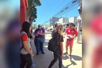 Professon Robson quer combater especulação imobiliária e abandono do centro comercial de Taguatinga - (crédito: Divulgação/Ascom) Professon Robson quer combater especulação imobiliária e abandono do centro comercial de Taguatinga - (crédito: Divulgação/Ascom)
