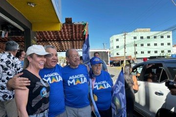 Durante carreata na região, governadora também falou sobre proposta de melhorias no Centro Olímpico e Paralímpico - (crédito: Manuela Sá/CB/DA Press) Durante carreata na região, governadora também falou sobre proposta de melhorias no Centro Olímpico e Paralímpico - (crédito: Manuela Sá/CB/DA Press)