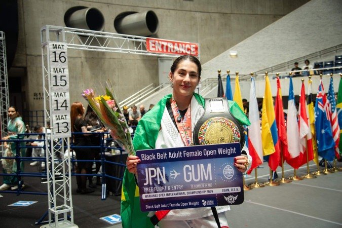 A conquista dos dois ouros no Mundial garantiu à atleta a liderança do ranking feminino da SJJIF, com 469 pontos