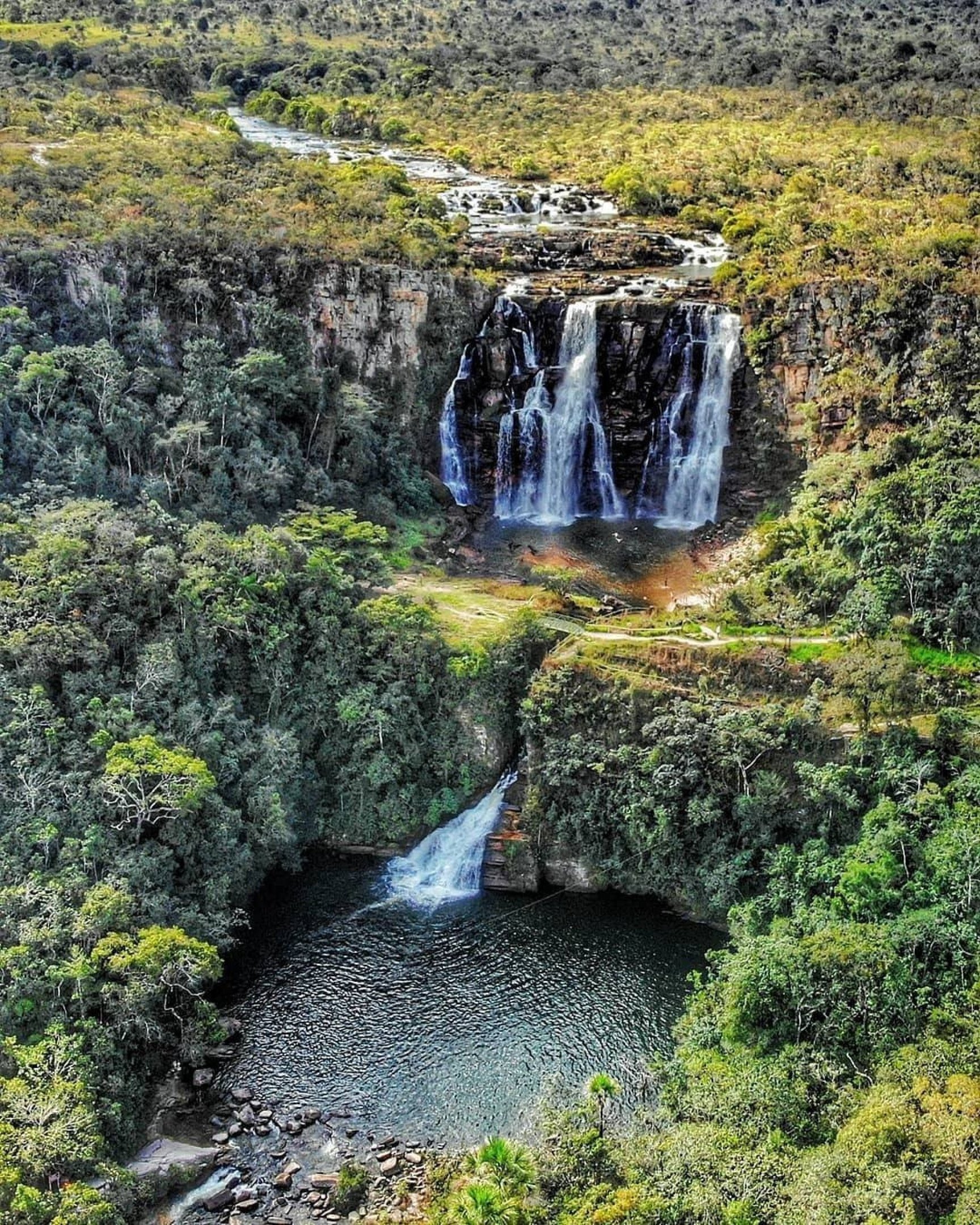 Cachoeira Salto de Corumb&aacute;