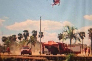 Bombeiros mobilizam viaturas e aeronave para socorrer banhista que se afogou no Lago Paranoá neste sábado (12/9) - (crédito: CBMDF) Bombeiros mobilizam viaturas e aeronave para socorrer banhista que se afogou no Lago Paranoá neste sábado (12/9) - (crédito: CBMDF)