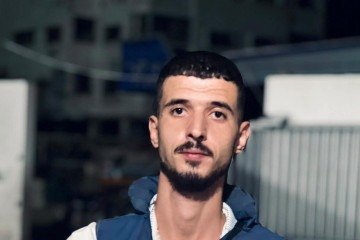  Hassan Marwan Ayesh, 27 anos, jornalista palestino, morador da Cidade de Gaza 