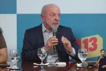 Lula durante live neste domingo (13/9) -  (crédito: Reprodução/ Live Lula)