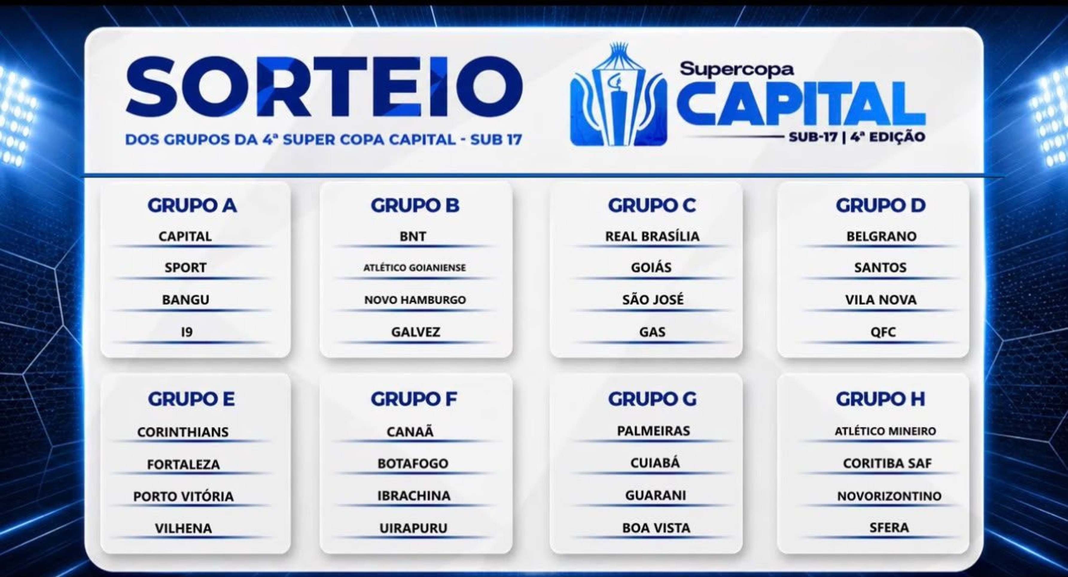  Sorteio da Supercopa Capital