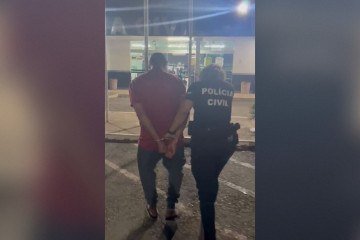 O suspeito foi localizado e detido na Quadra 357 do Del Lago - (crédito: Material cedido ao Correio) O suspeito foi localizado e detido na Quadra 357 do Del Lago - (crédito: Material cedido ao Correio)
