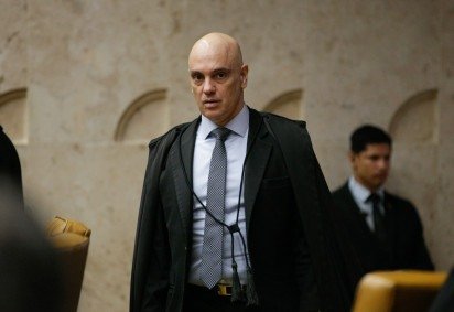 Moraes pediu derrubada para montar estratégia de defesa -  (crédito: Victor Piemonte/STF)