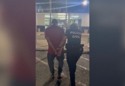O suspeito foi localizado e detido na Quadra 357 do Del Lago -  (crédito: Material cedido ao Correio) -O suspeito foi localizado e detido na Quadra 357 do Del Lago -  (crédito: Material cedido ao Correio)