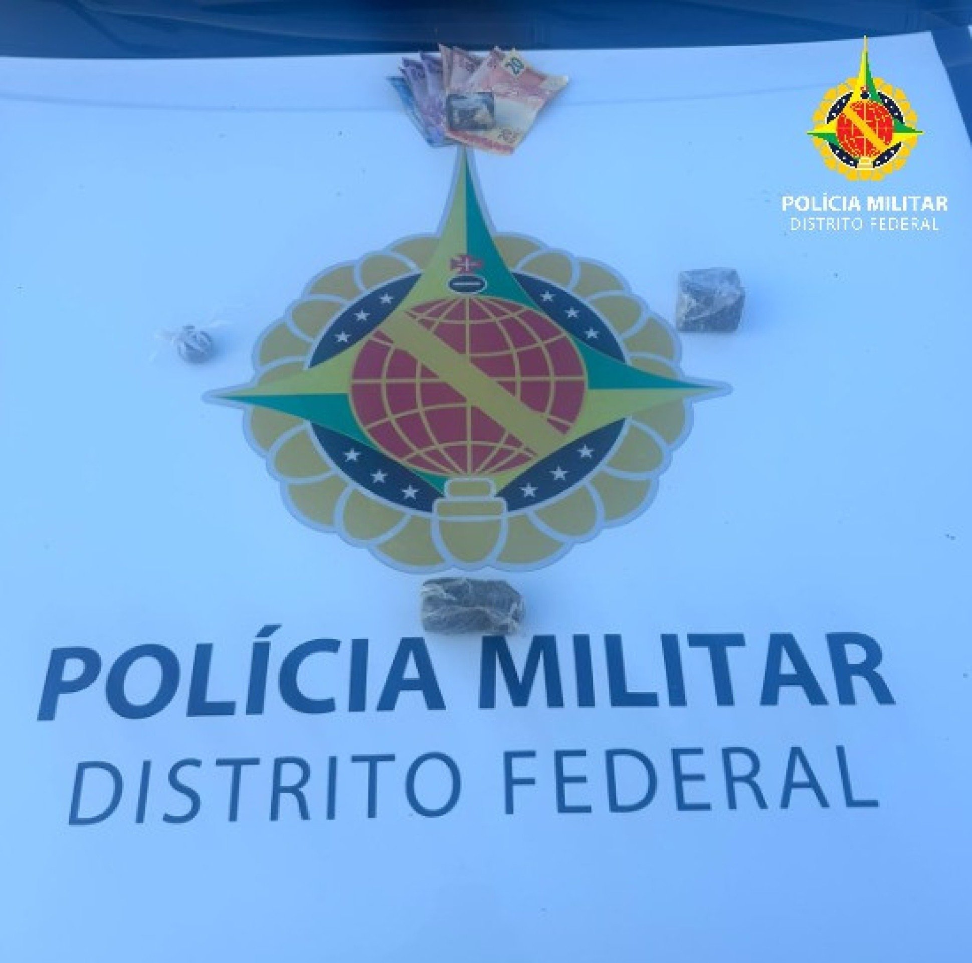 Polícia apreende dupla de adolescentes suspeita de vender maconha em Ceilândia