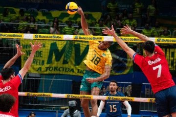 Dono da casa, o Brasil iniciou a campanha com autoridade nessa terça-feira no Rio de Janeiro -  (crédito:  Mauricio Val/FV Imagem/CBV)