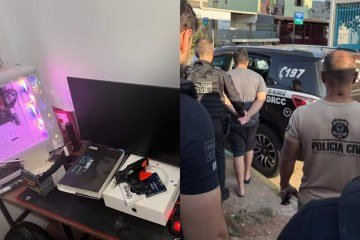 A operação foi realizada pela Delegacia Especializada de Proteção à Criança e ao Adolescente (Depca-MS) -  (crédito: Divulgação/Depca)