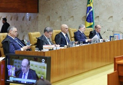 Sessão plenária extraordinária do STF deve entrar para história -  (crédito:  Rosinei Coutinho/STF) -Sessão plenária extraordinária do STF deve entrar para história -  (crédito:  Rosinei Coutinho/STF)