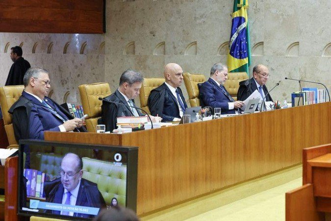 O ministro Flávio Dino durante a sessão desta terça - (crédito: Rosinei Coutinho/STF) O ministro Flávio Dino durante a sessão desta terça - (crédito: Rosinei Coutinho/STF)