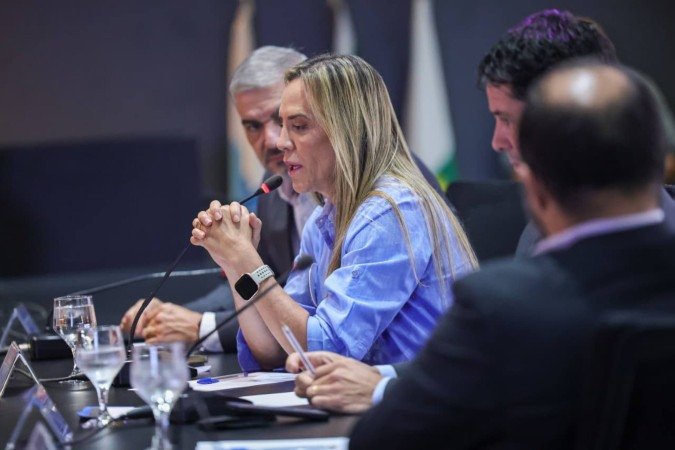 Celina Leão participa de sabatina promovida pelo Sindicato da Indústria da Construção Civil do Distrito Federal (Sinduscon-DF) - (crédito: Álame Fabiano/Divulgação) Celina Leão participa de sabatina promovida pelo Sindicato da Indústria da Construção Civil do Distrito Federal (Sinduscon-DF) - (crédito: Álame Fabiano/Divulgação)