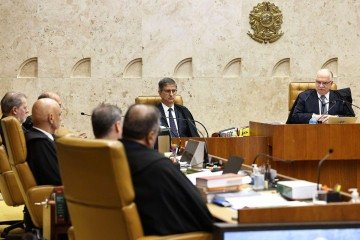 Como redes sociais reagiram à 'sessão de guerra' no STF - e o que isso pode sinalizar para a eleição -  (crédito: Sergio Lima / AFP via Getty Images)